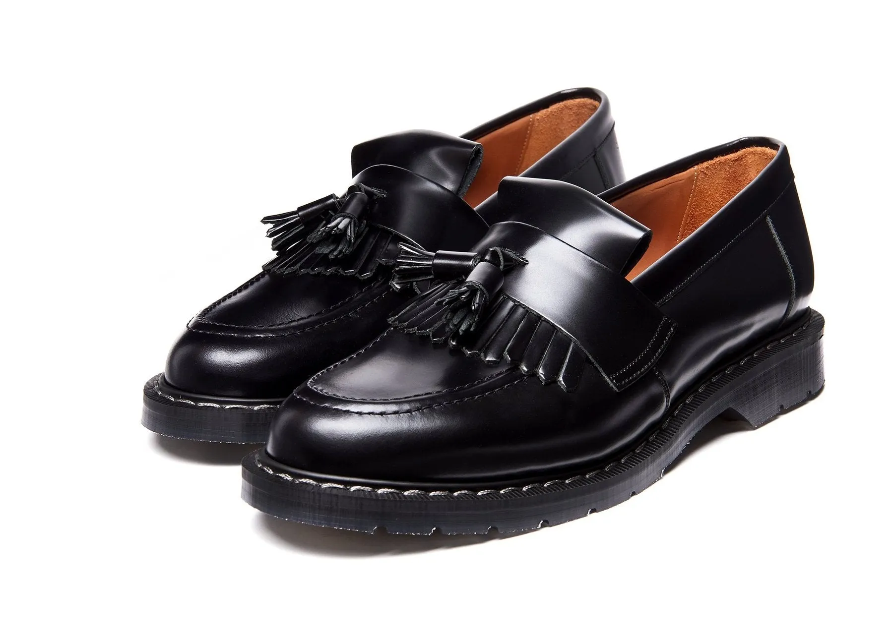 Tassel Loafer - Hi-Shine Black