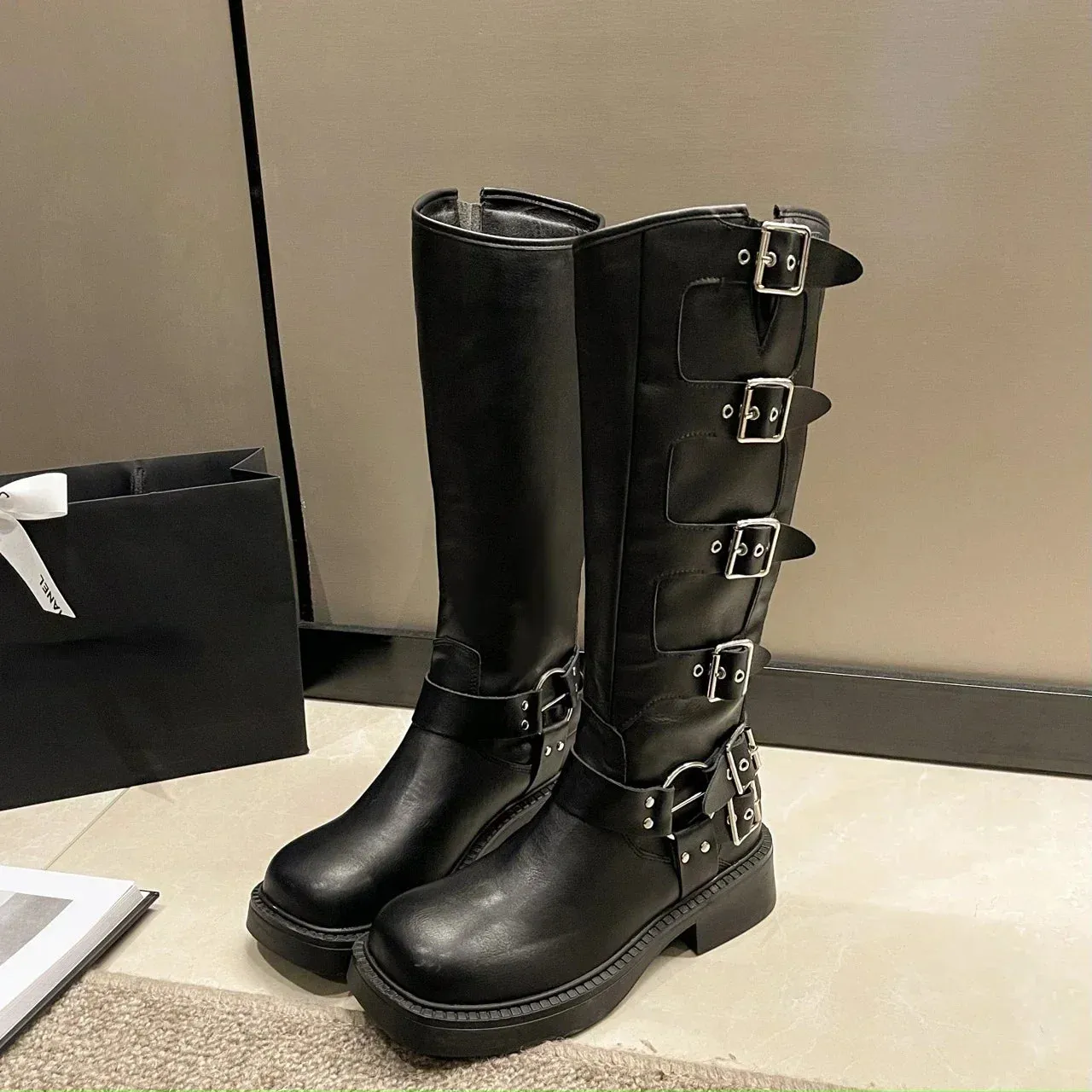 TEFFIE BOOTS HIGH KNEE