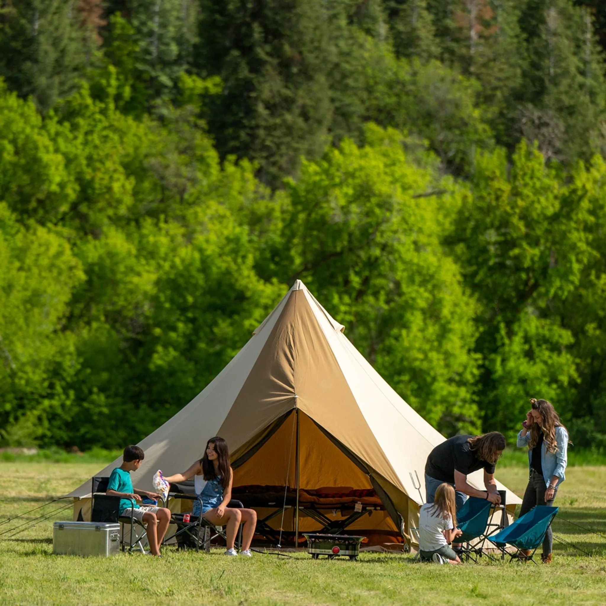 Teton Sports Sierra 20' Canvas Tent 6m