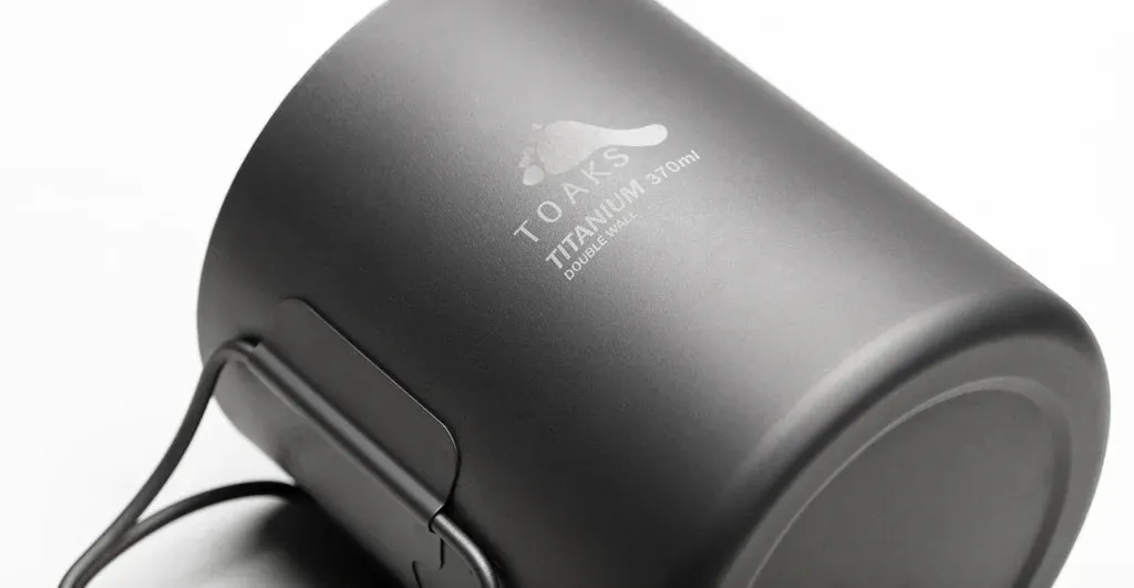 TOAKS TITANIUM 370ML DOUBLE-WALL CUP