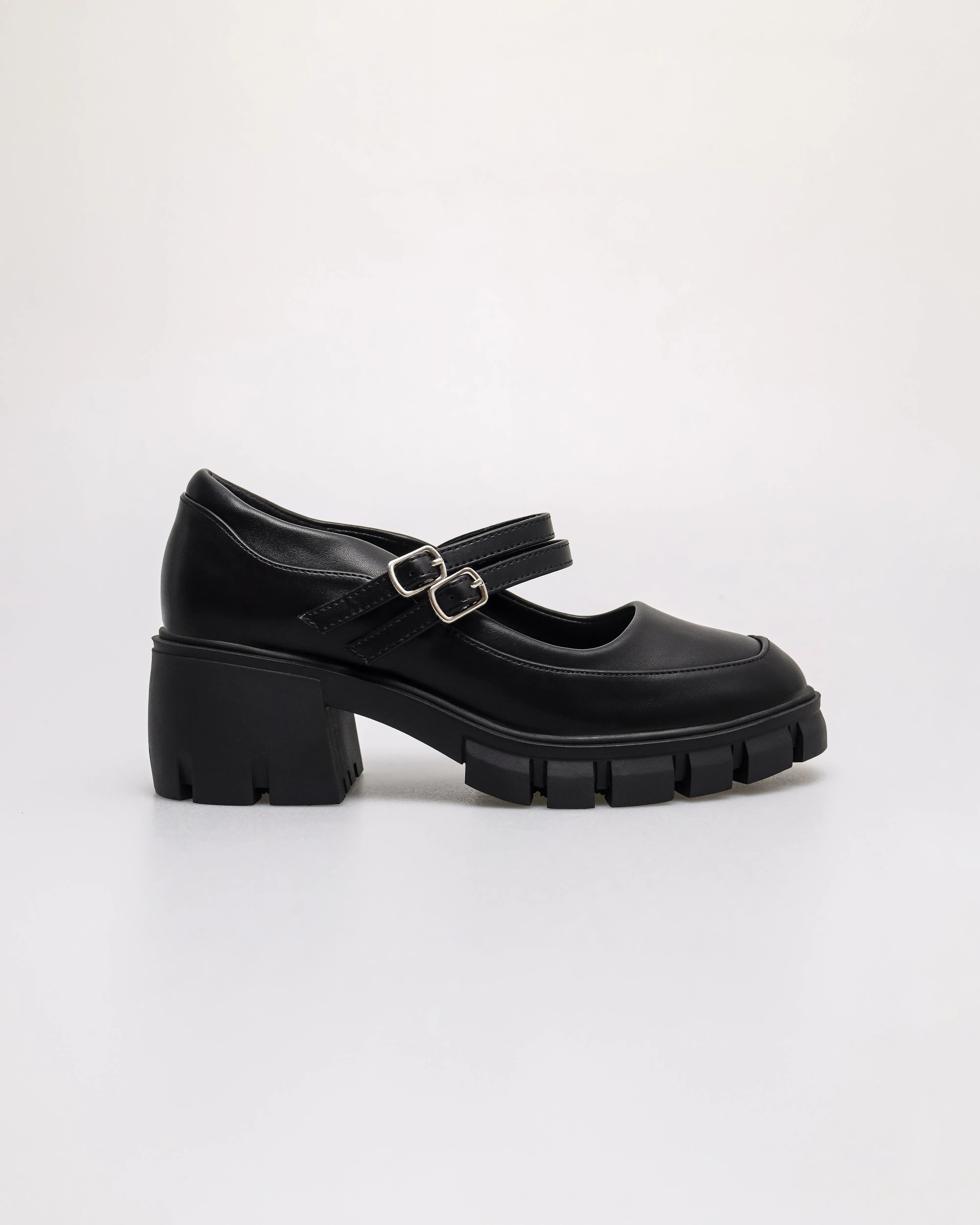 Tomaz NN396 Ladies Loafers Block Heels