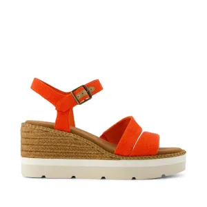 Toms: Darya Sandals in Red Flame