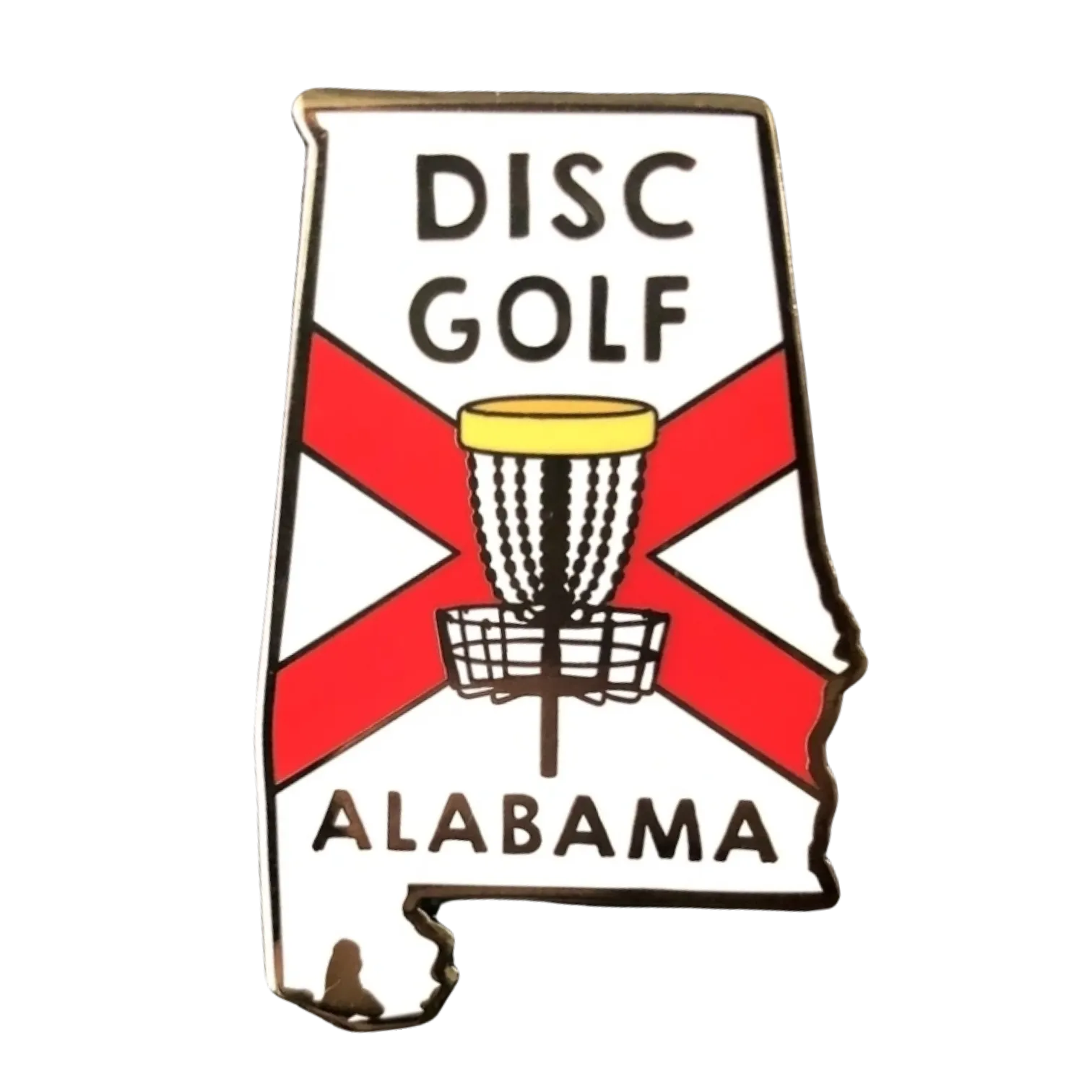 USA & State Disc Golf Pins