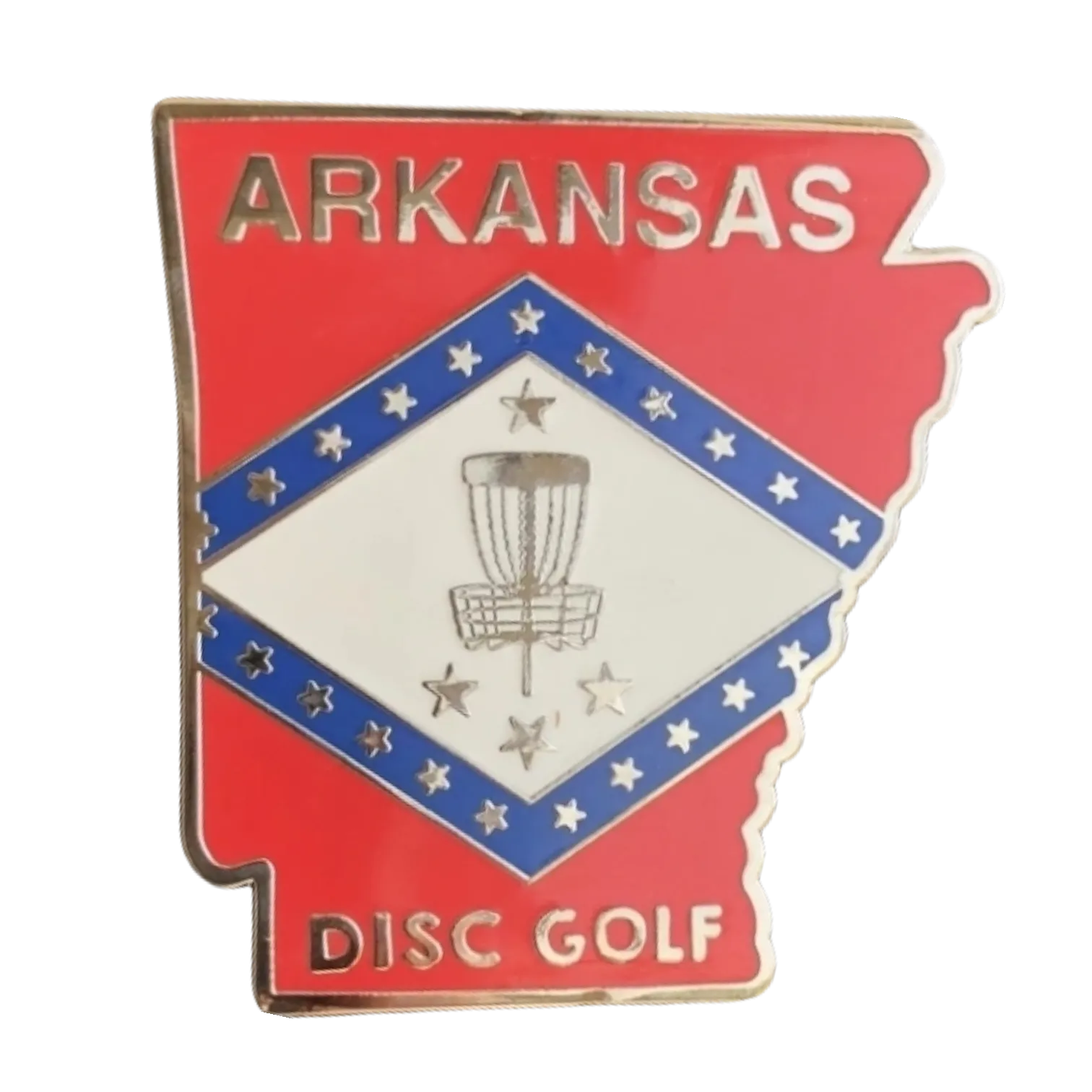 USA & State Disc Golf Pins