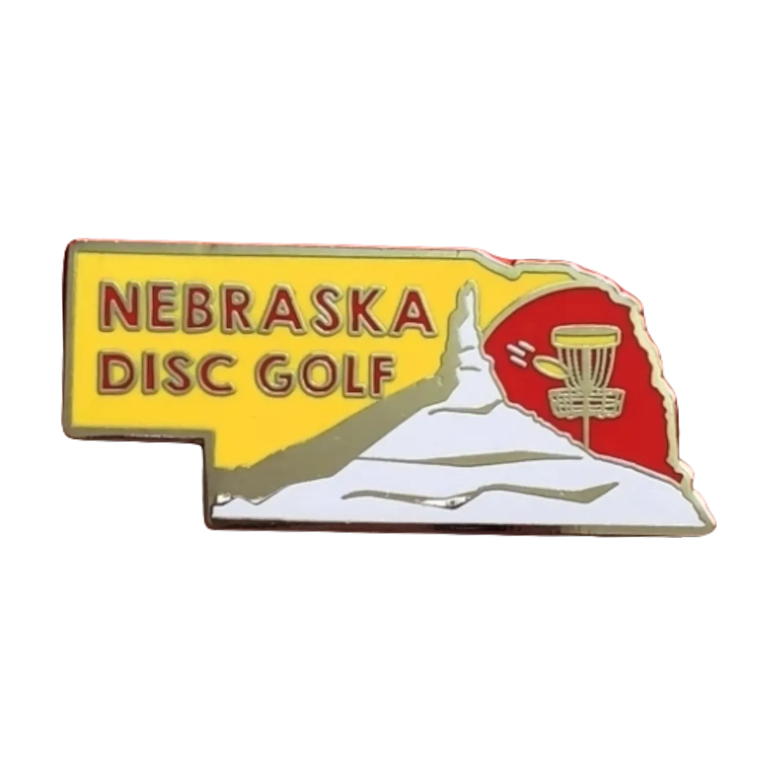USA & State Disc Golf Pins