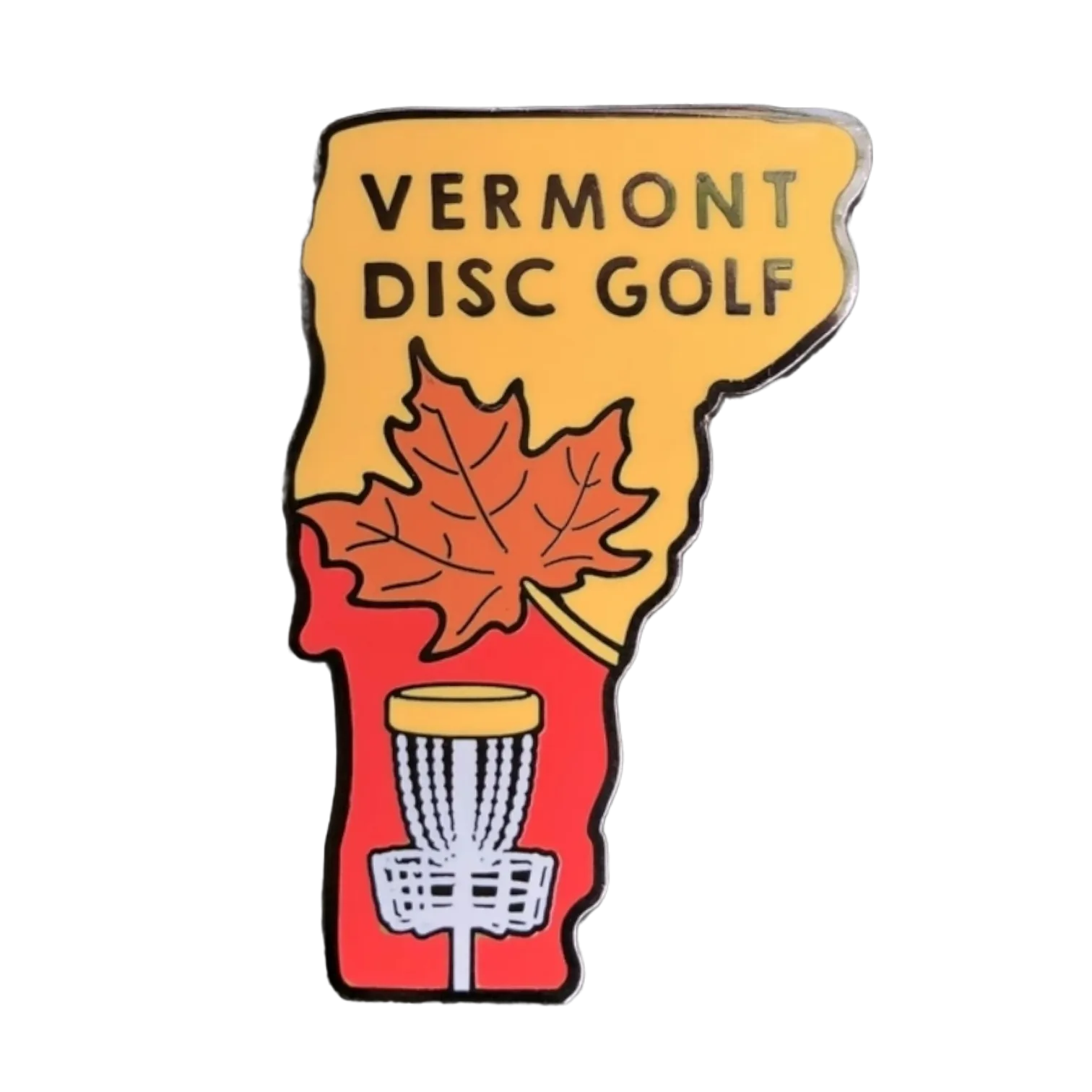 USA & State Disc Golf Pins