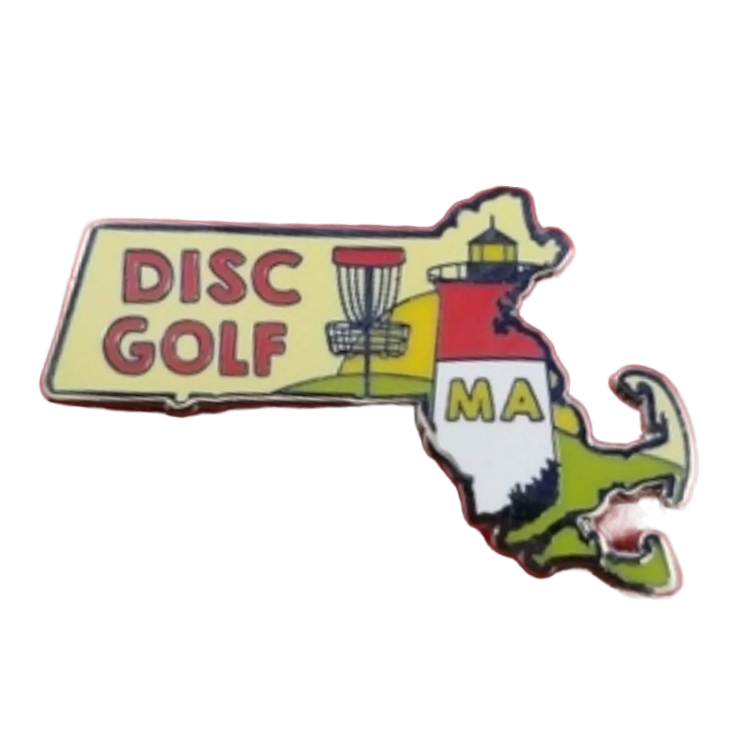 USA & State Disc Golf Pins