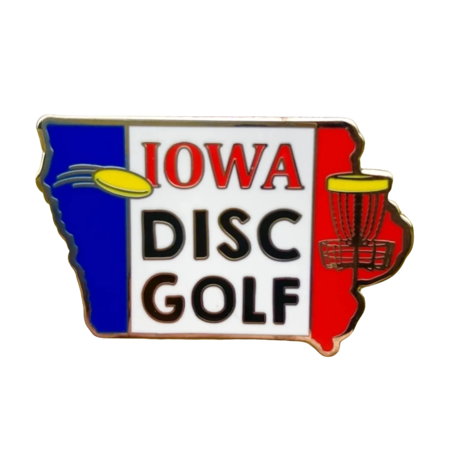 USA & State Disc Golf Pins