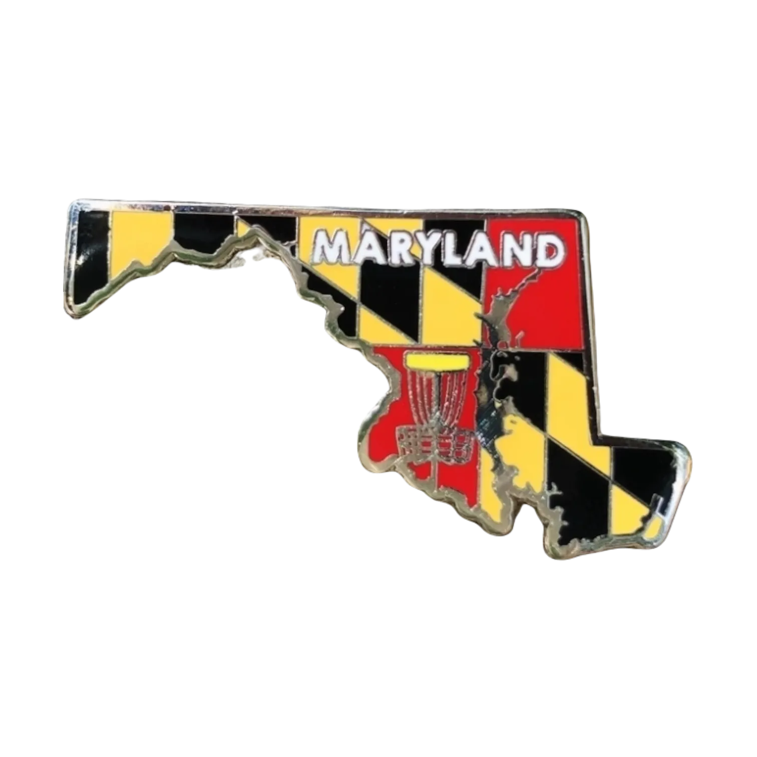 USA & State Disc Golf Pins