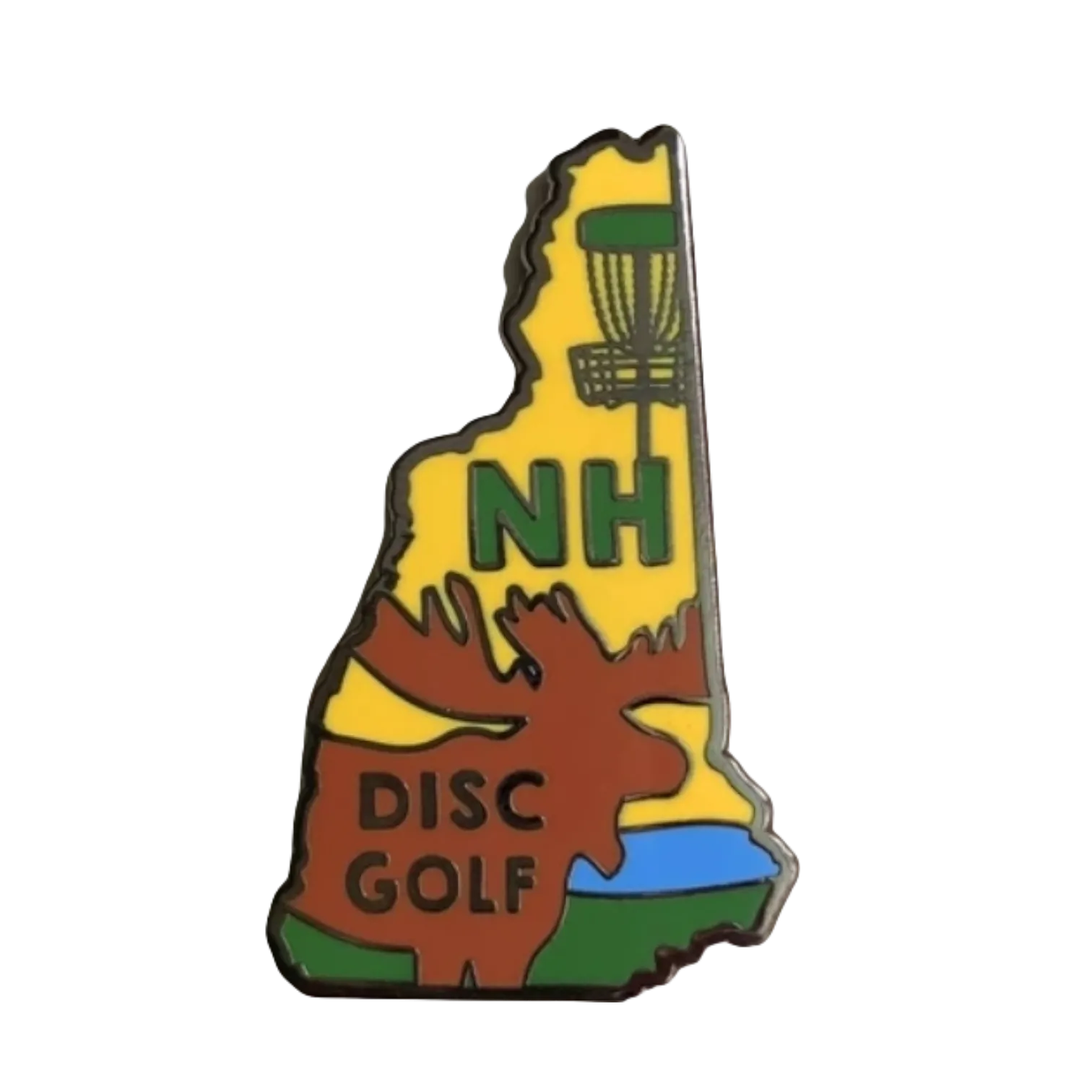 USA & State Disc Golf Pins