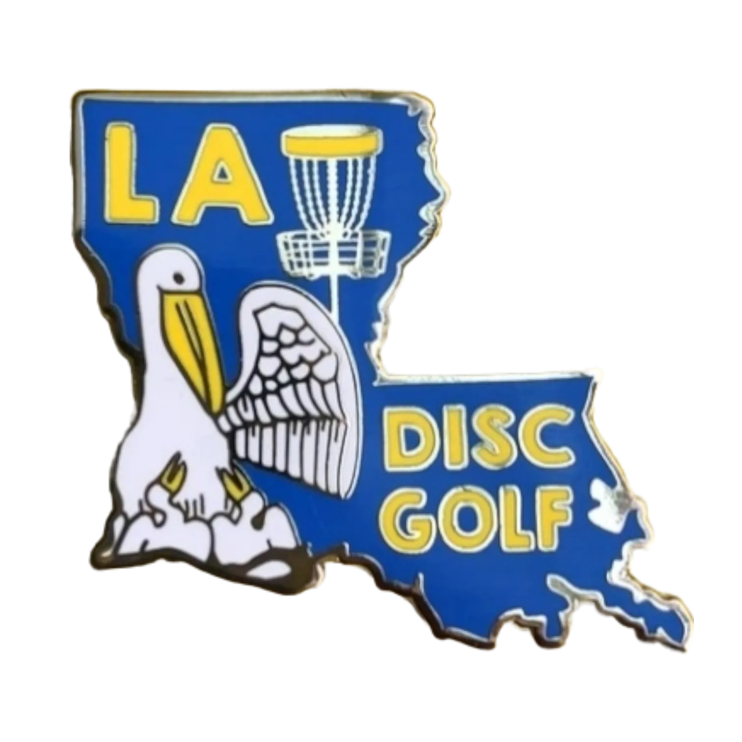 USA & State Disc Golf Pins