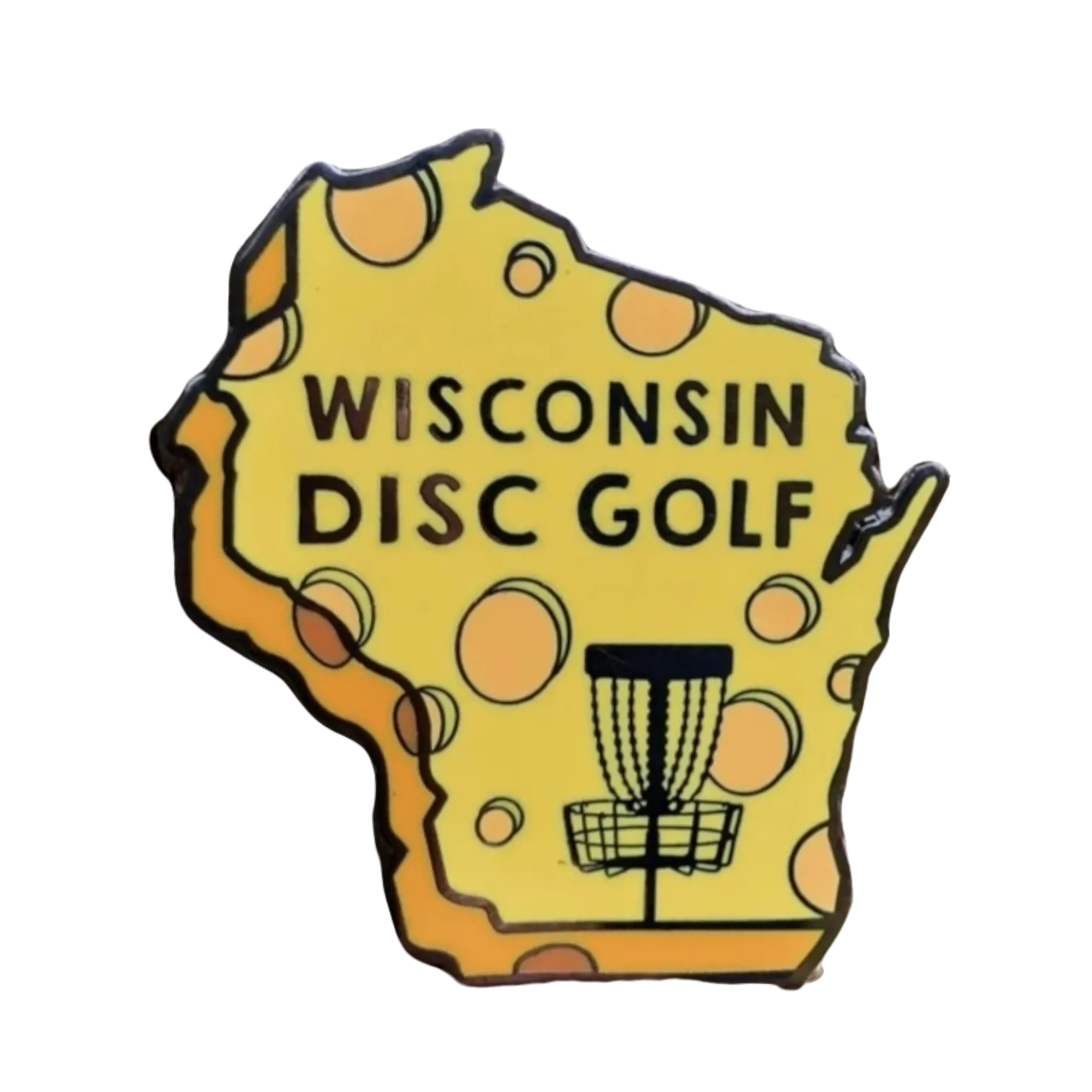 USA & State Disc Golf Pins