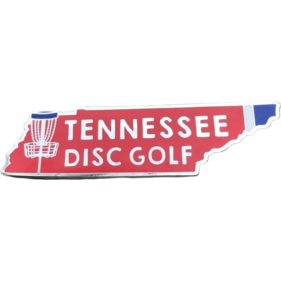 USA & State Disc Golf Pins
