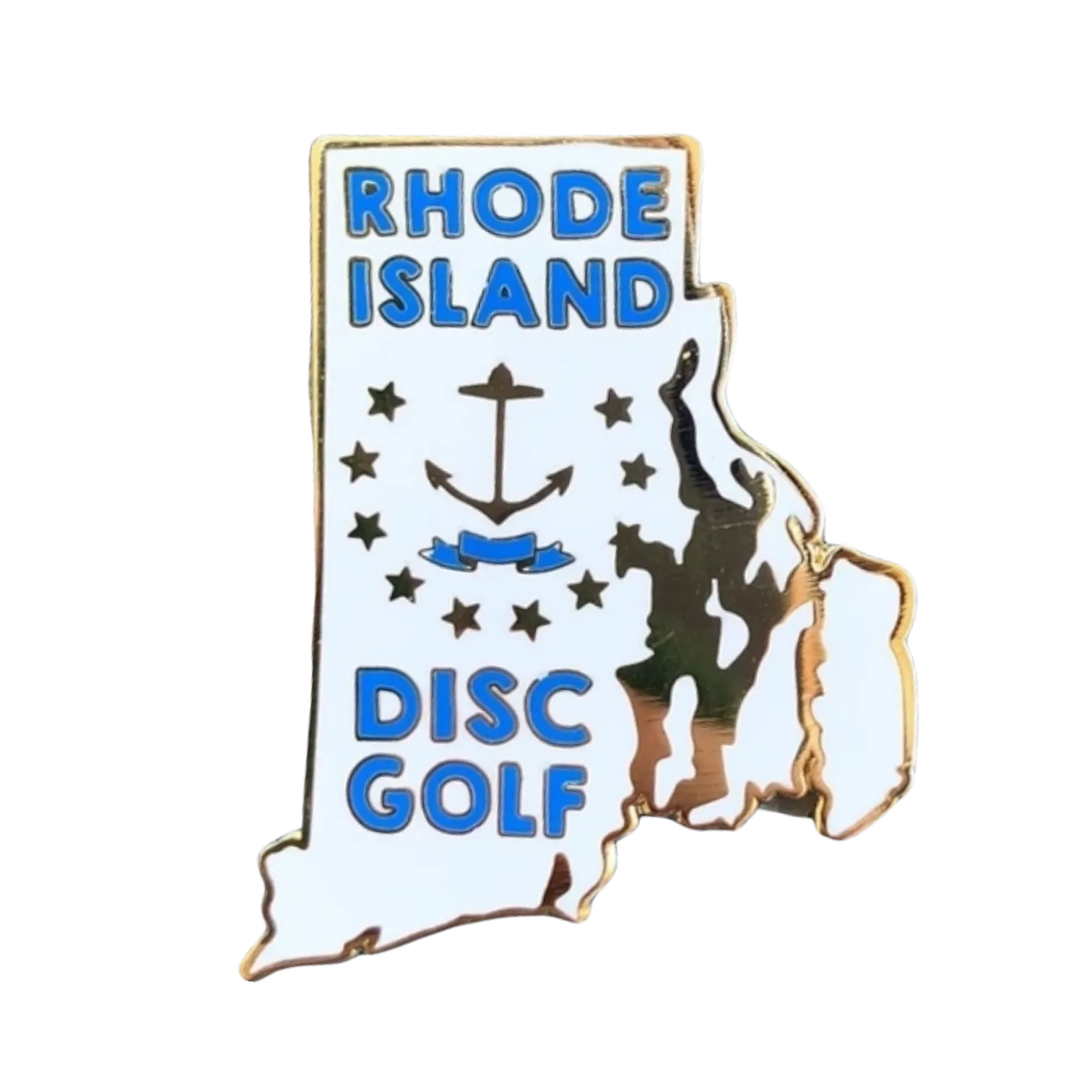 USA & State Disc Golf Pins