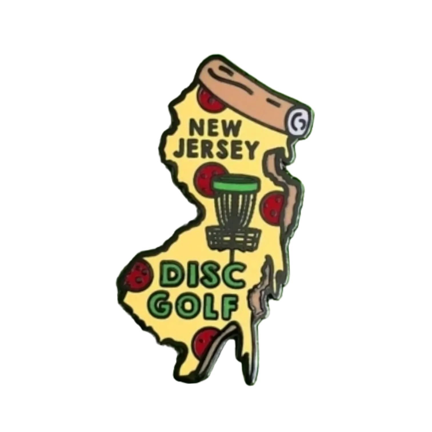 USA & State Disc Golf Pins