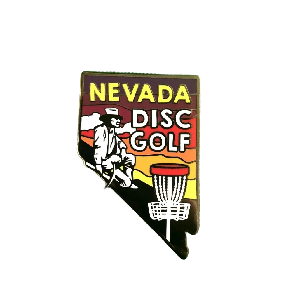 USA & State Disc Golf Pins