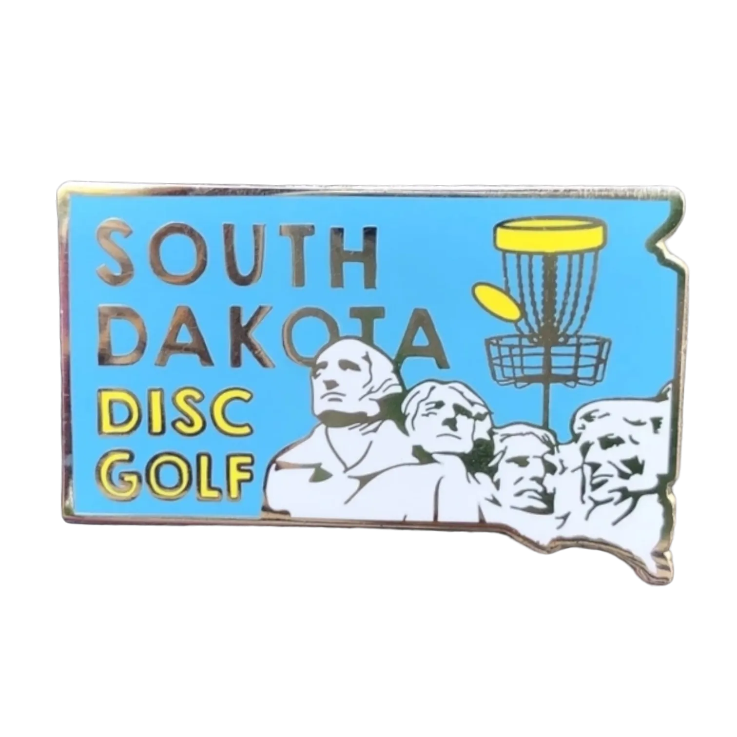 USA & State Disc Golf Pins