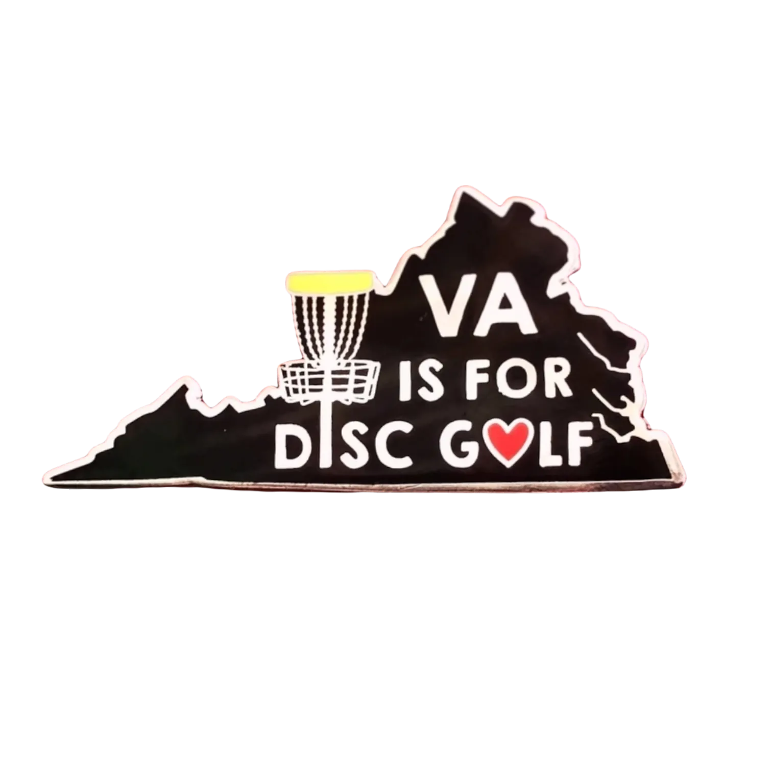 USA & State Disc Golf Pins