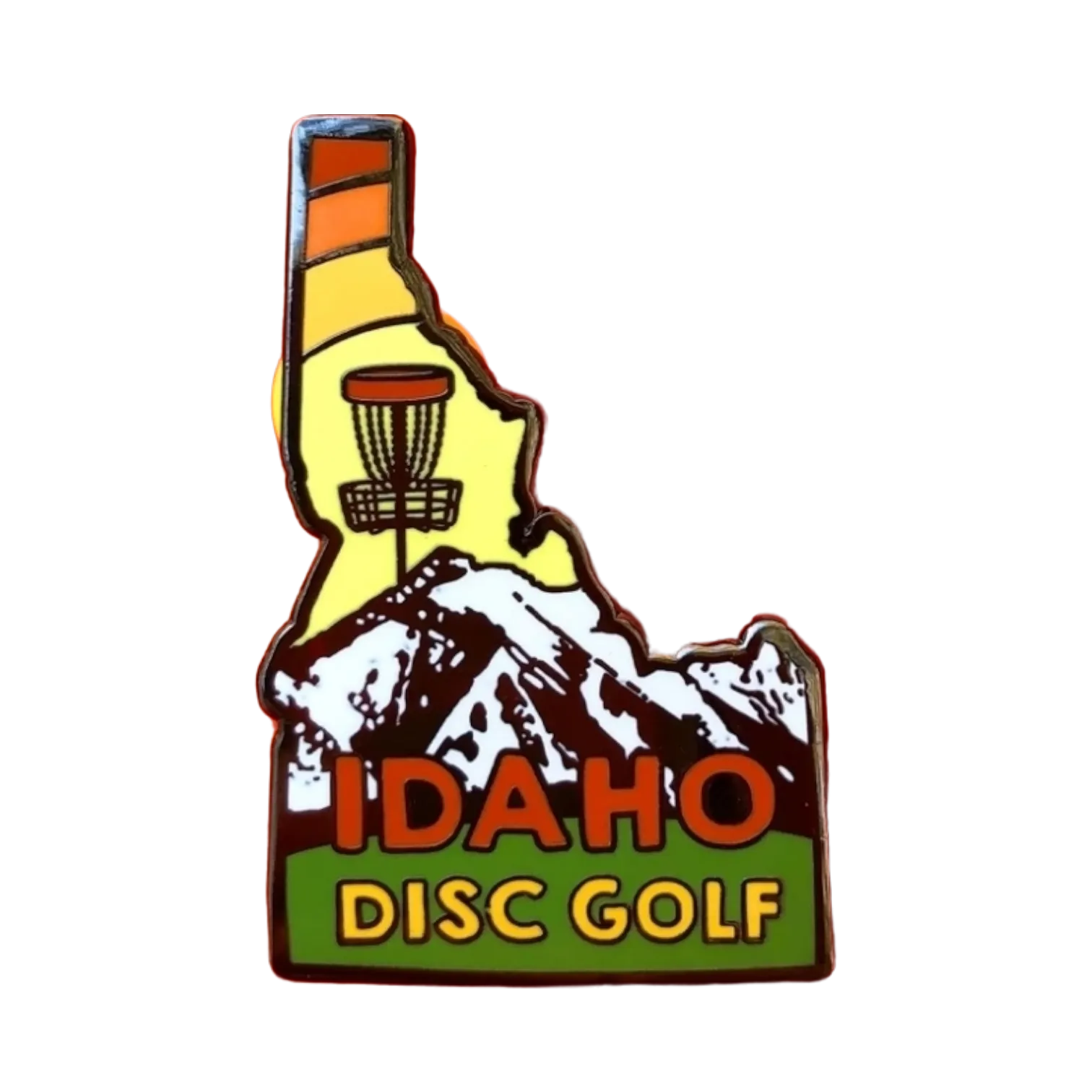 USA & State Disc Golf Pins