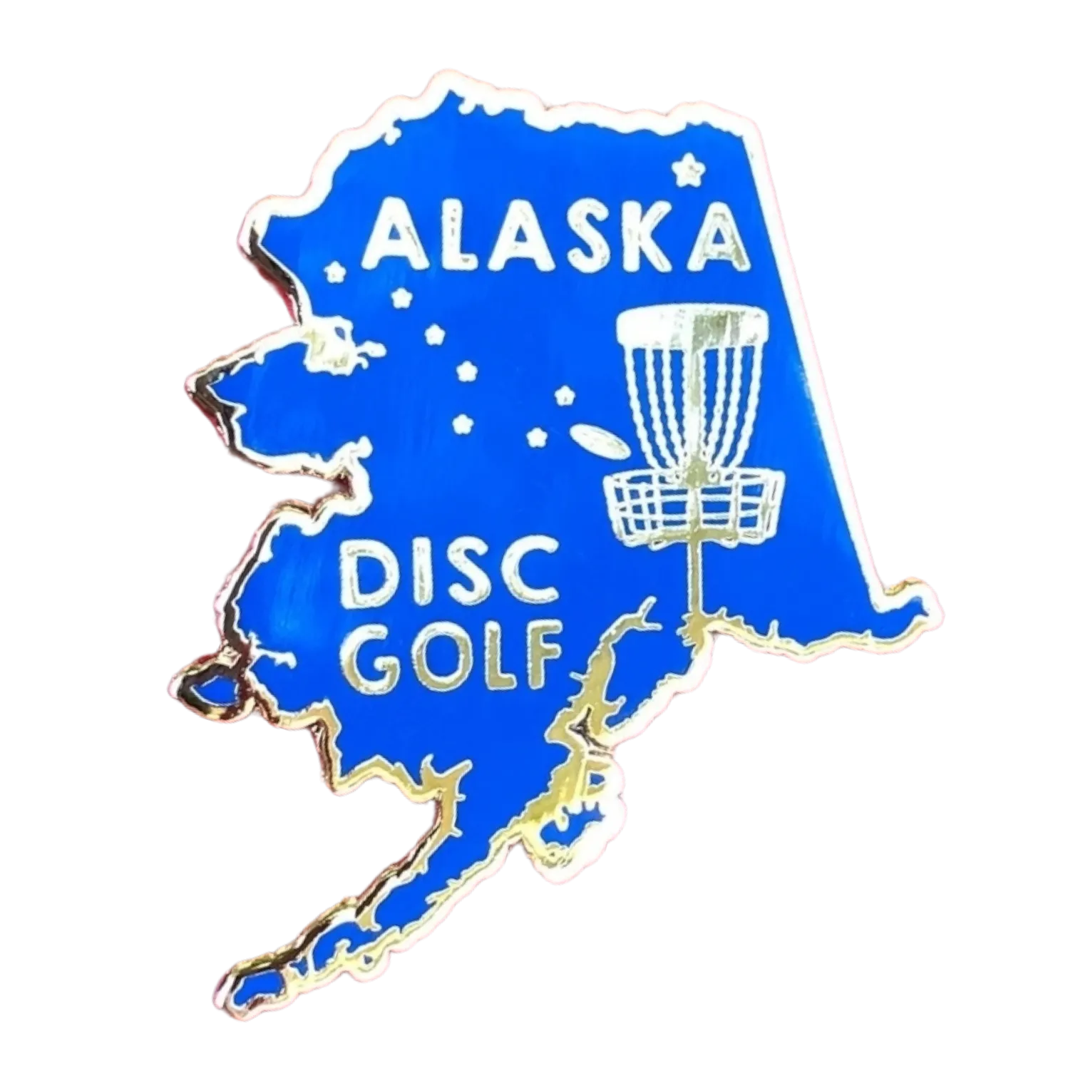 USA & State Disc Golf Pins