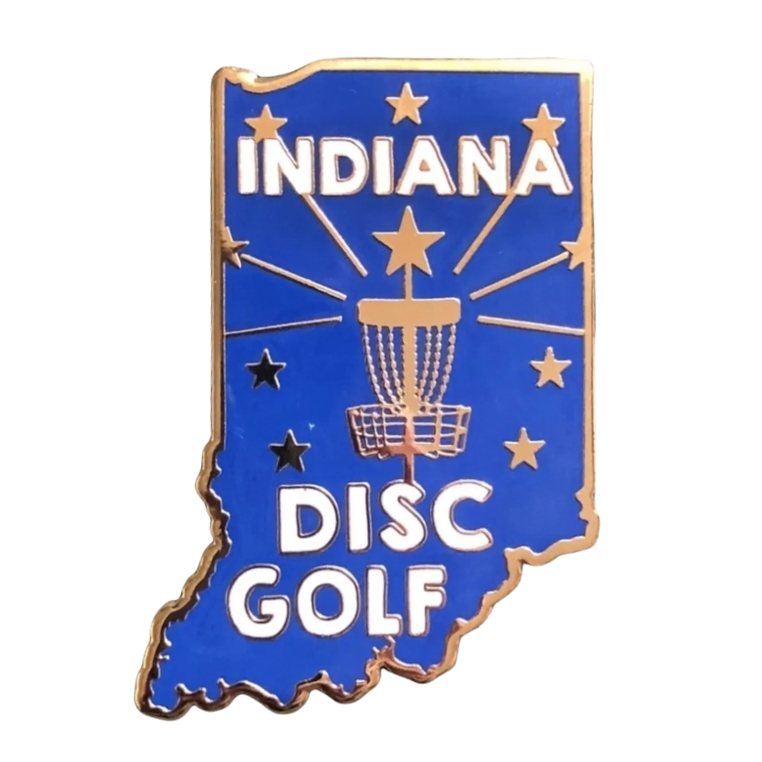 USA & State Disc Golf Pins