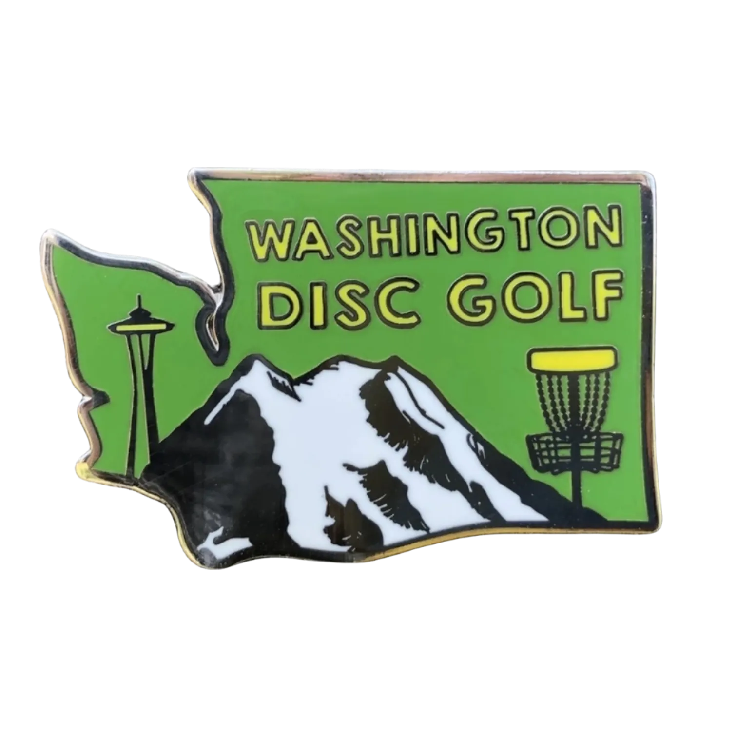 USA & State Disc Golf Pins