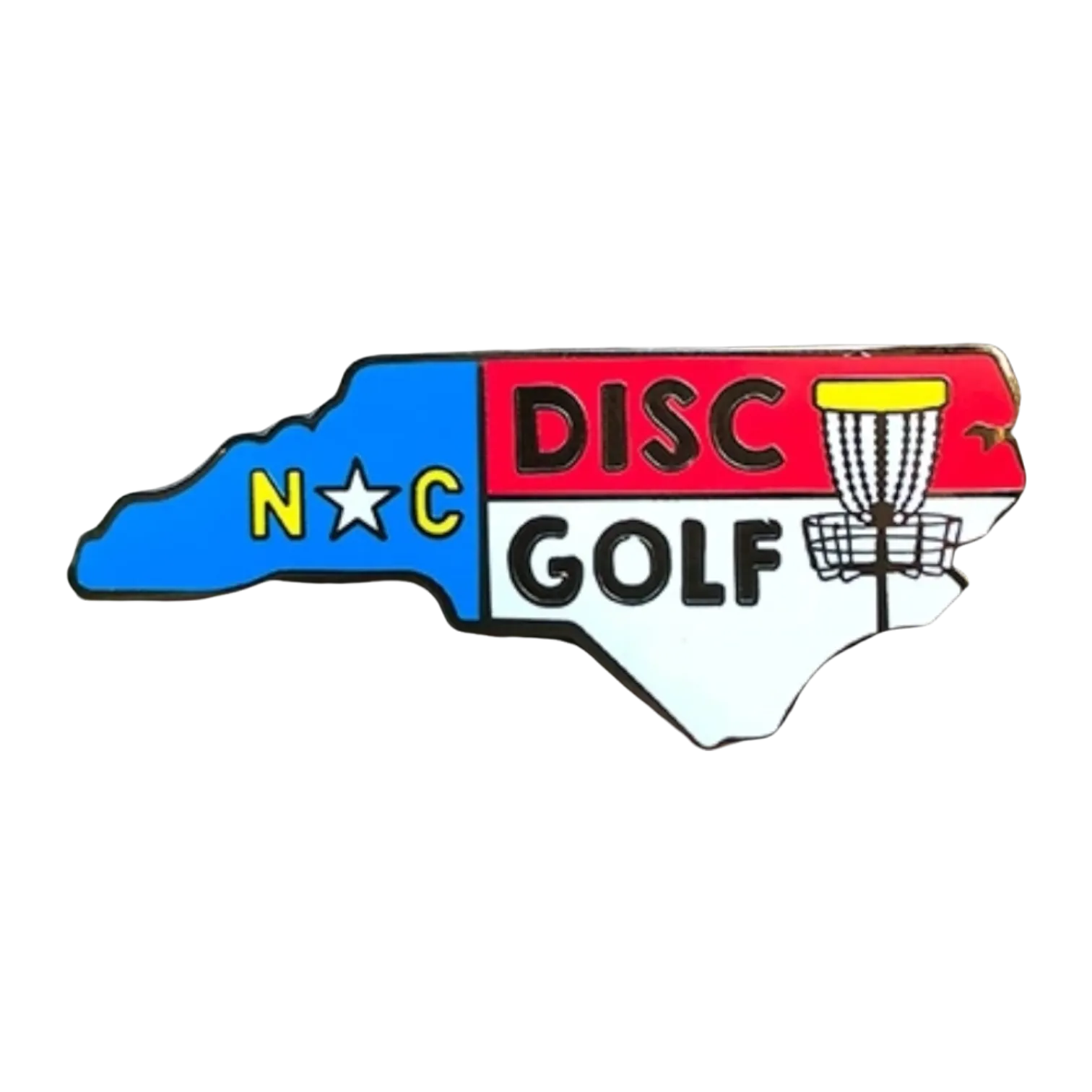 USA & State Disc Golf Pins