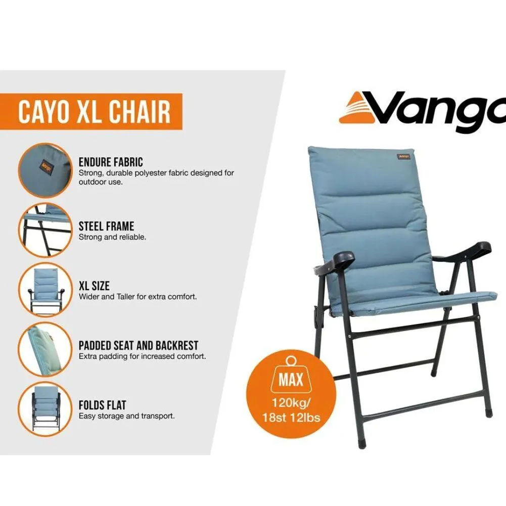 Vango Cayo XL Chair (Mineral Green)