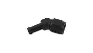 Vibrant Female AN to Hose Barb 45 Degree Adapter, AN Size: -8AN; Barb Size: 3/8" - 12017