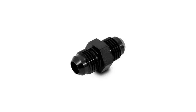 Vibrant Male AN Flare Union Straight Adapter Fitting; Size -3AN x -3AN - 10230