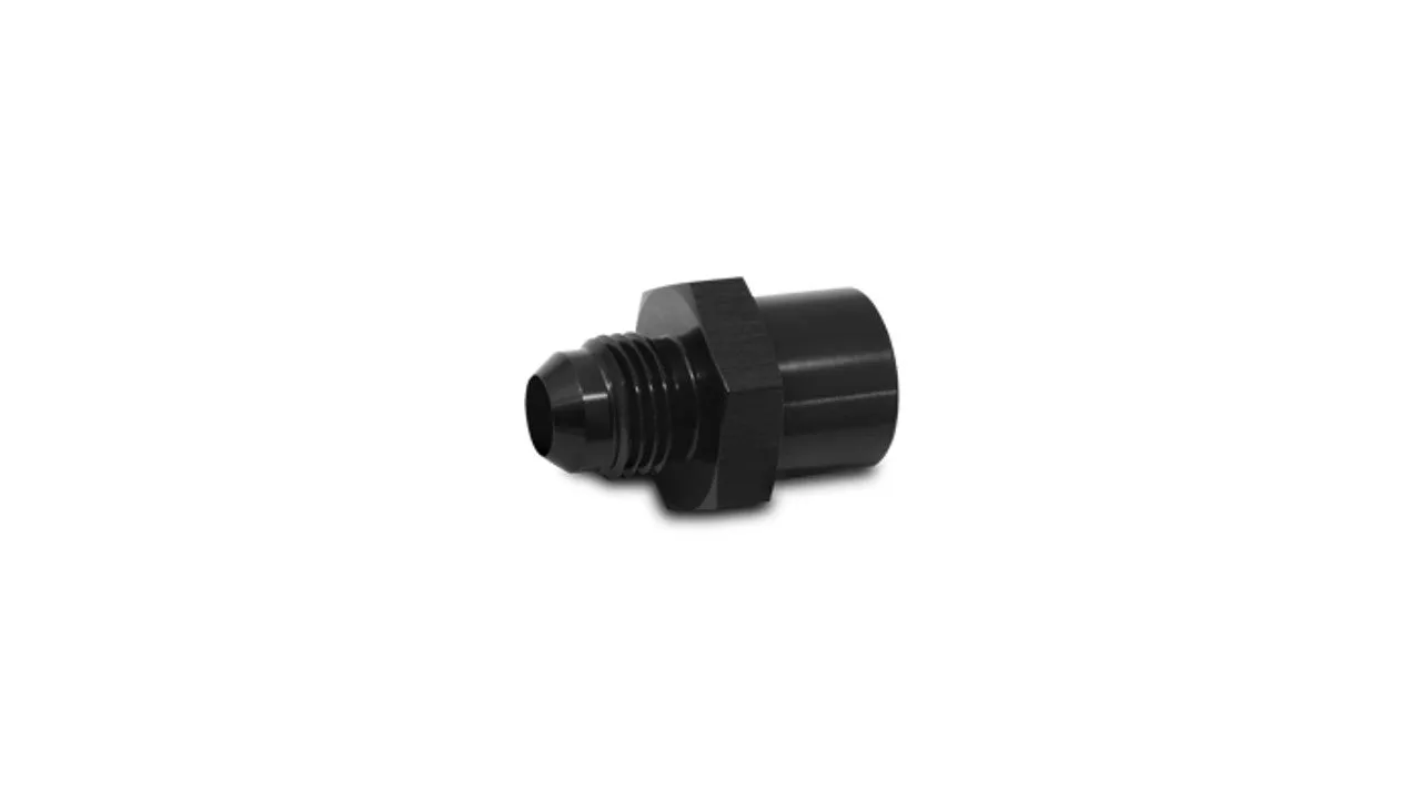 Vibrant Male AN to Female Metric Adapter, AN Size: -6AN; Metric Size: M16 x 1.5 - 16786