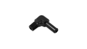 Vibrant Male NPT to Hose Barb Adapter, 90 Degree; NPT Size: 1/4" Hose Size: 3/8" - 11231