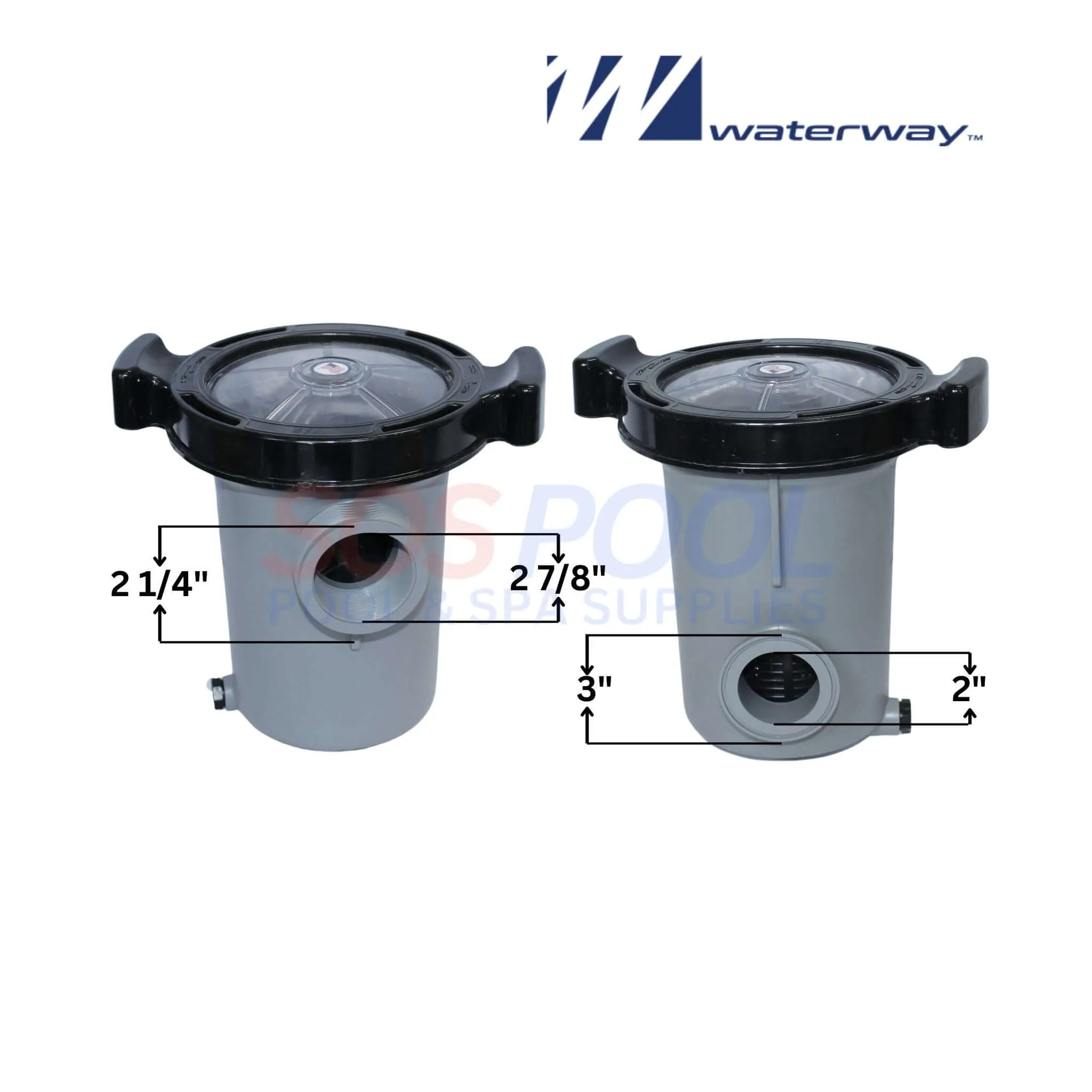 Waterway Pump Trap | 2" x 2" | 310-6600