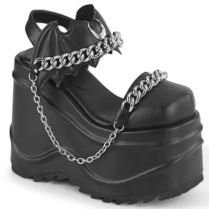 WAVE-20 Black Vegan Leather