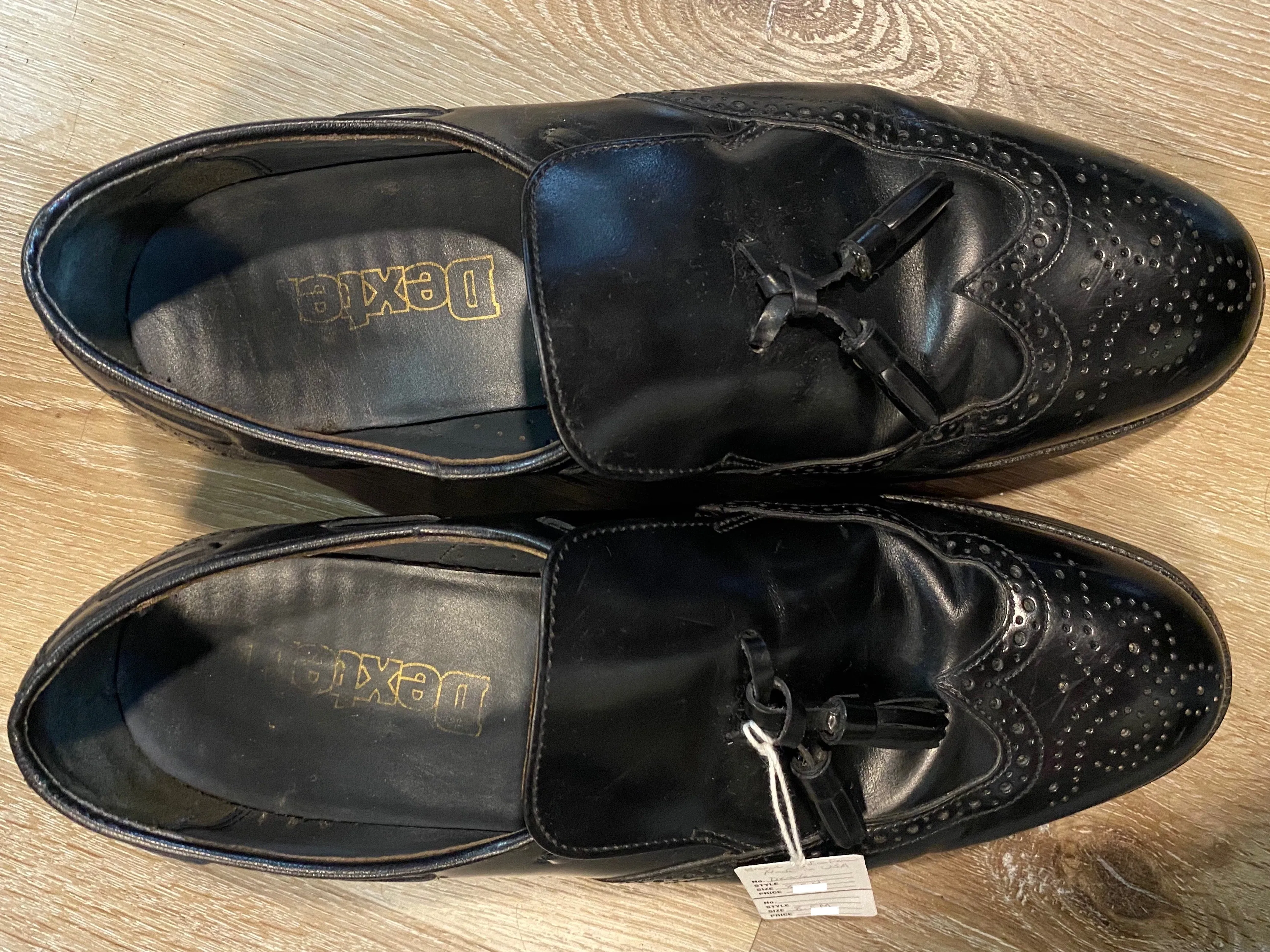 Wingtip Brogue Dexter Loafer Shoes 8.5M 41/42 (USA)