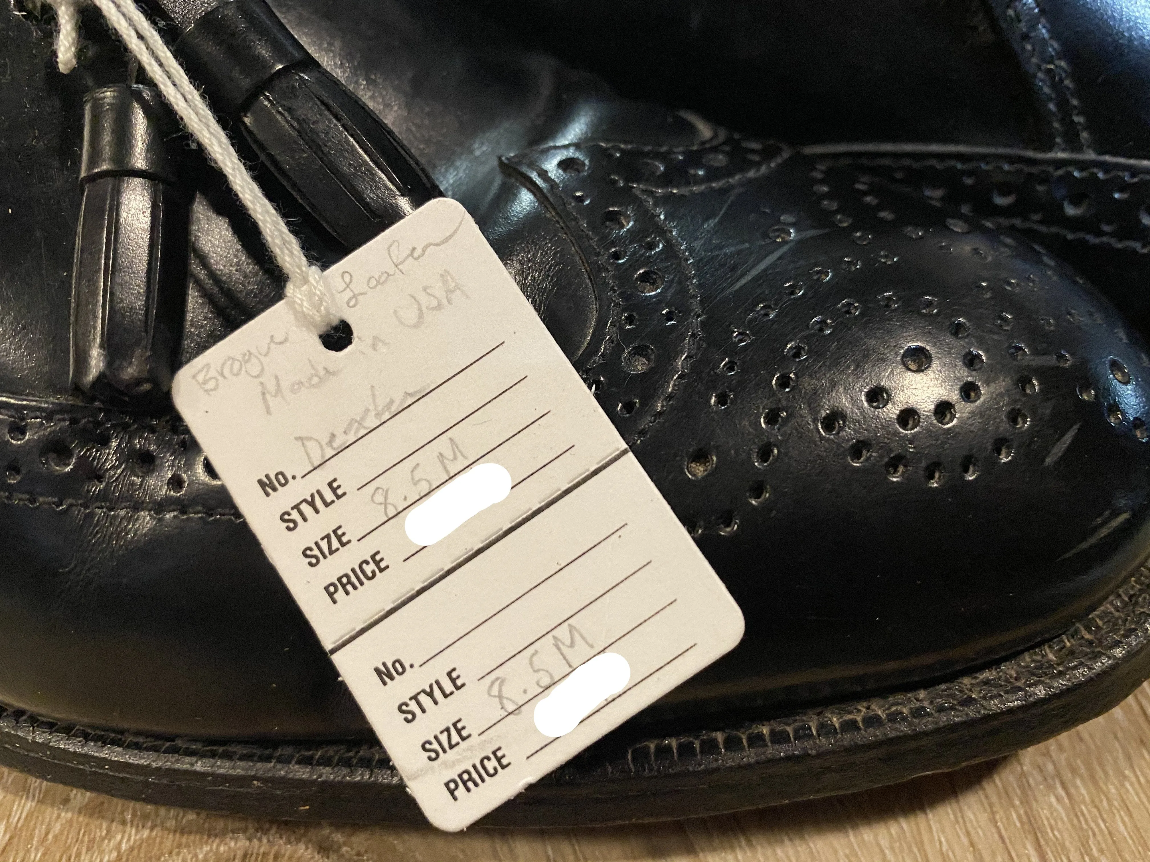 Wingtip Brogue Dexter Loafer Shoes 8.5M 41/42 (USA)