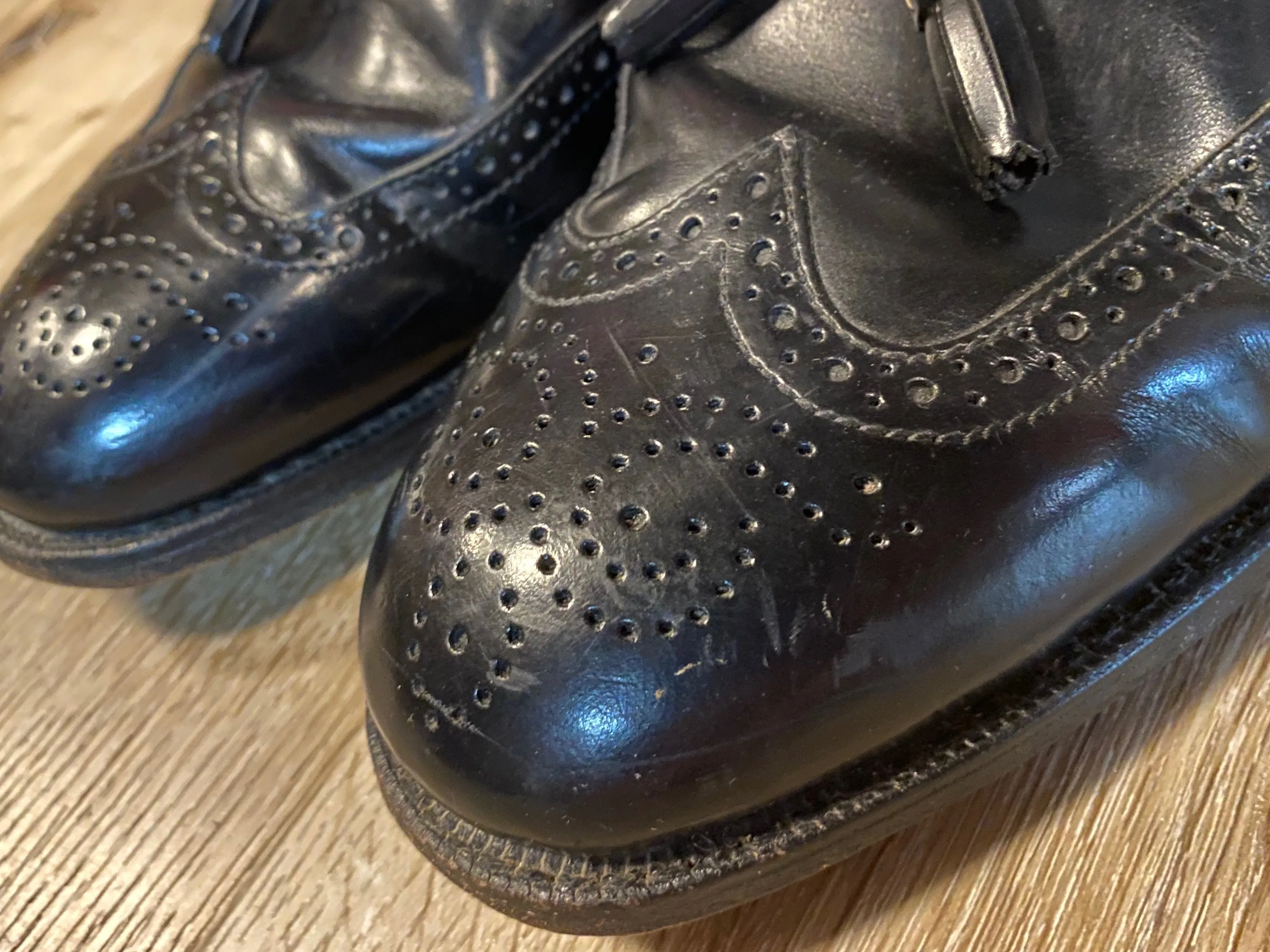 Wingtip Brogue Dexter Loafer Shoes 8.5M 41/42 (USA)