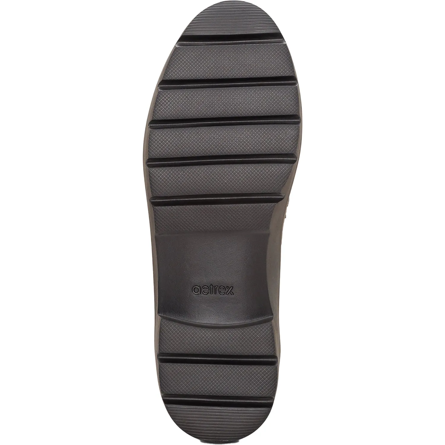 Women's Aetrex Collette Brushed Silver Leather