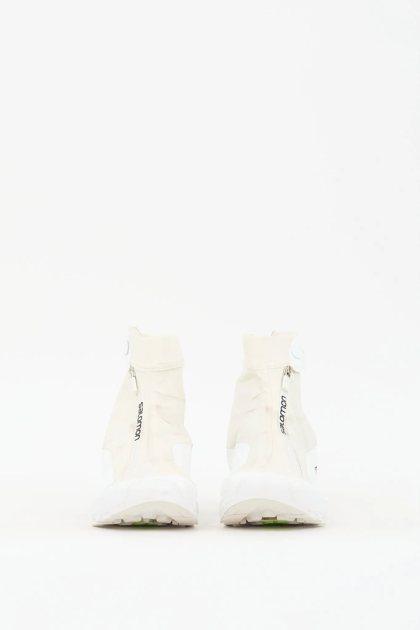 X Salomon White & Cream XA-Alpine Zip Sneaker